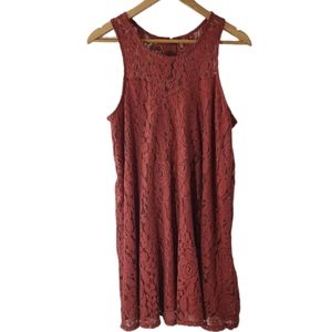 Others Follow Dress Women's Lace Boho Sleeveless Mini Dress